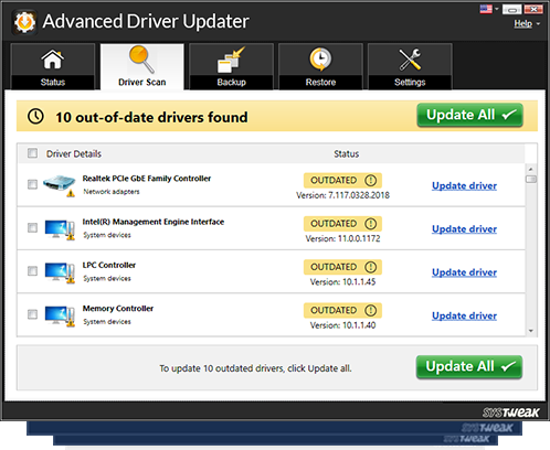 Advanced Driver Updater