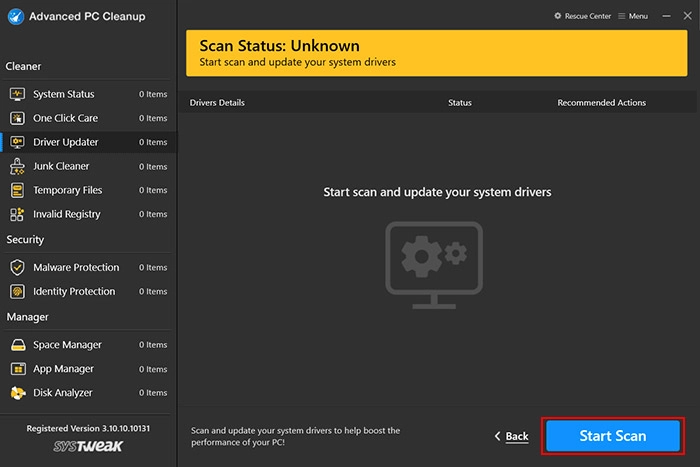 Run a Full System Scan