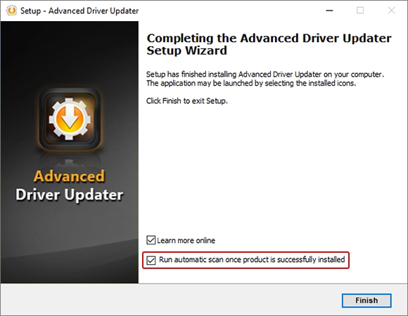 Advanced Driver Updater Screen Shot