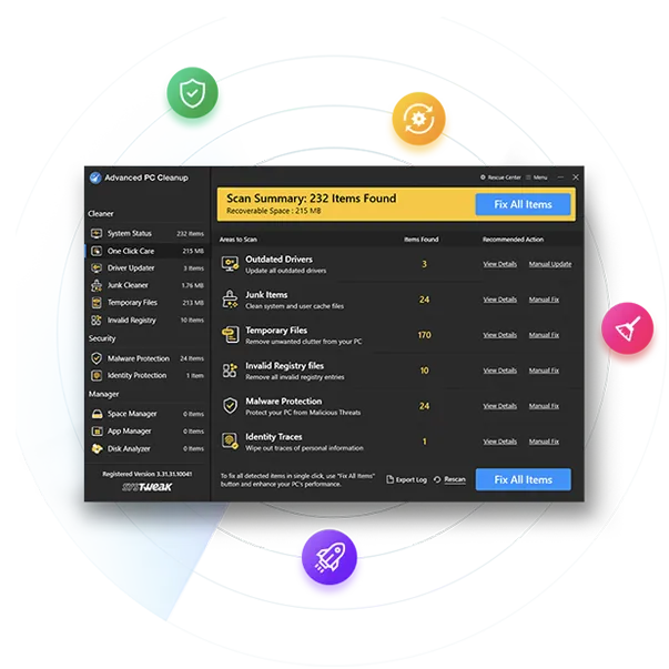 Remove unwanted clutter