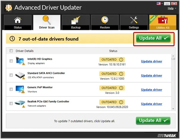 update all