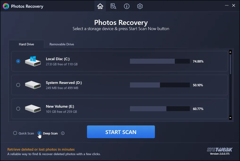 Photos Recovery