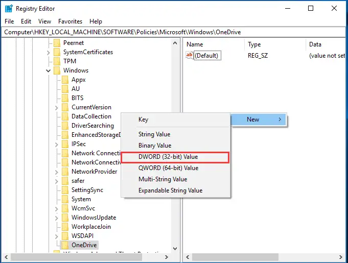 choose-DWORD-32-bit-Value