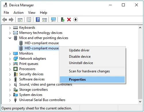 device manager