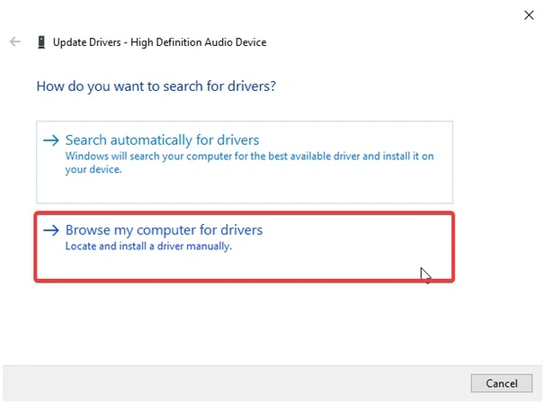 update driver