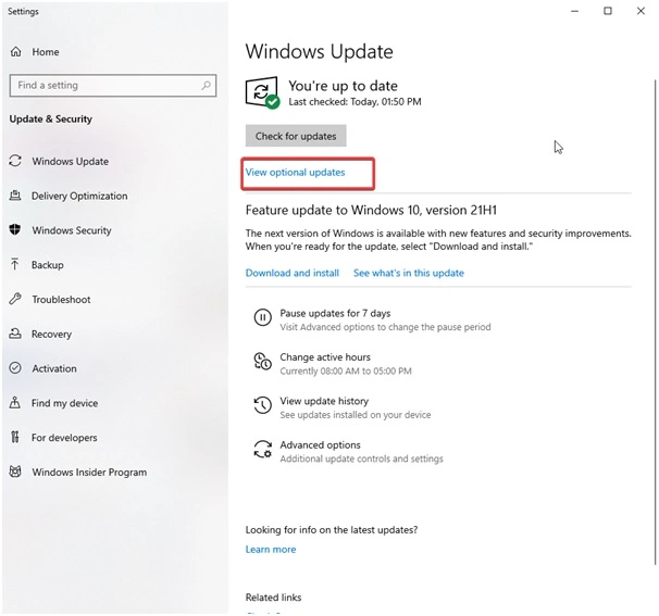 windows update