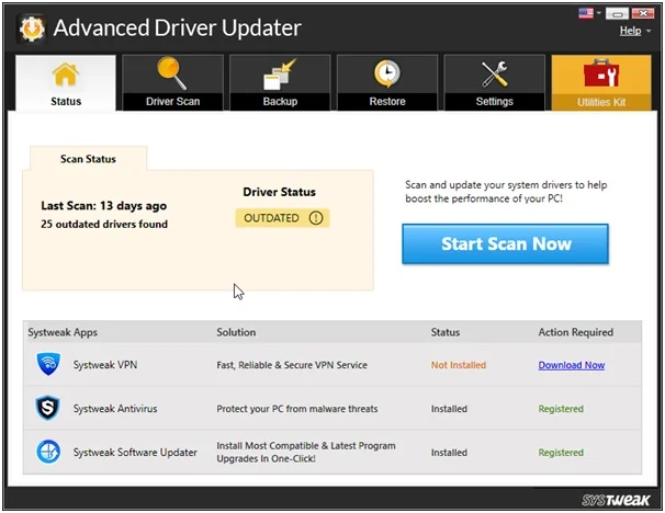 advanced driver updater