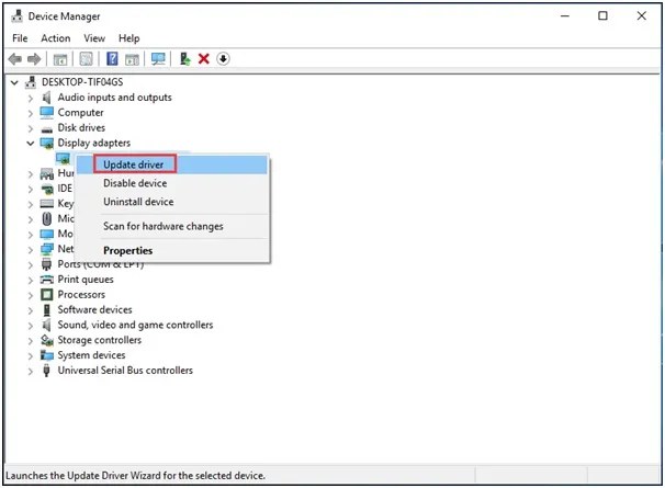 device manager
