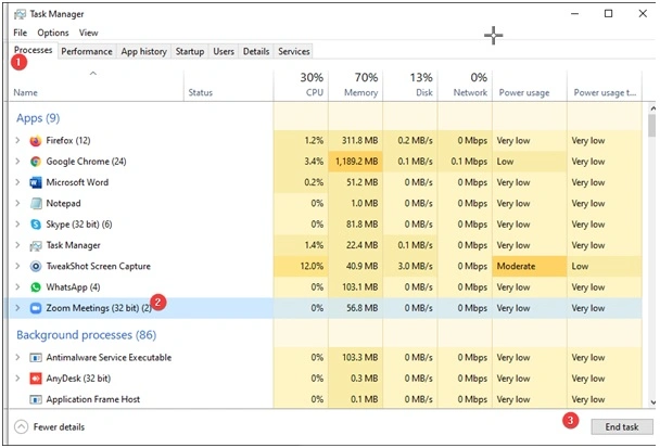 task manager