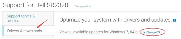 Drivers & Downloads