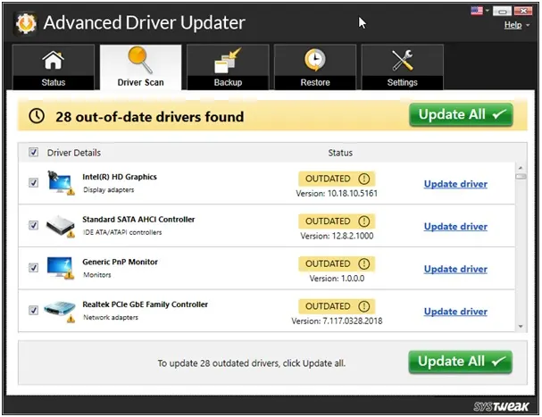 click Update All