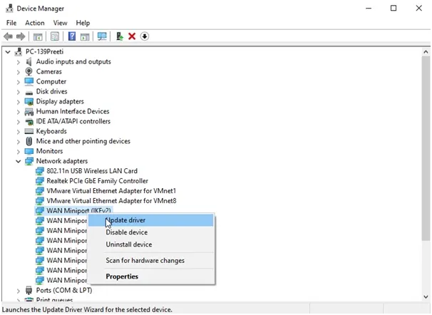 device manager