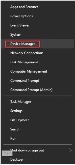 device manager