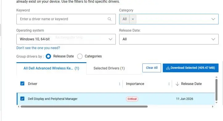 download wireless dell driver