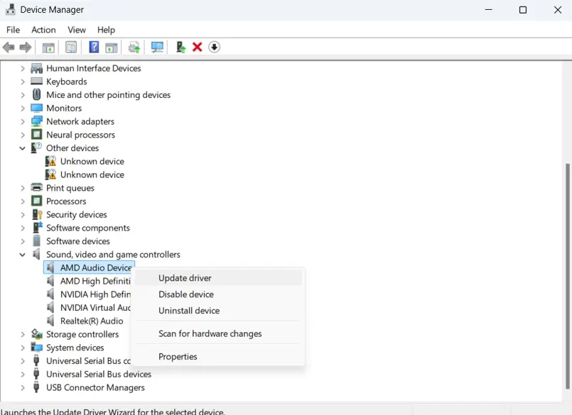 High Definition Audio Device