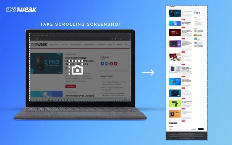 How to Take Scrolling Screenshot in Windows 11, 10