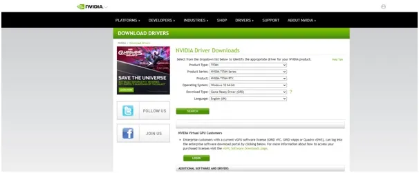 nvidia driver