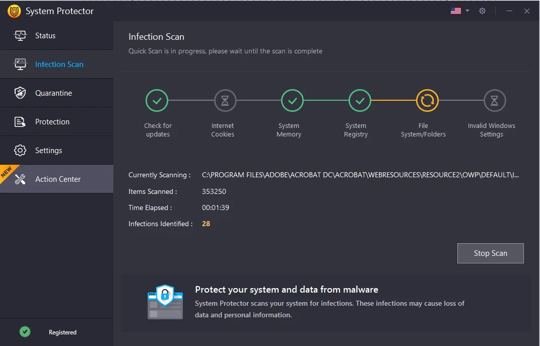 protect System from malware