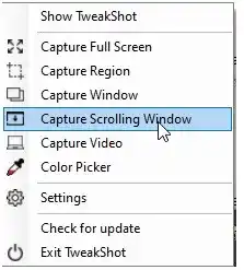 Capture Scrolling Window.
