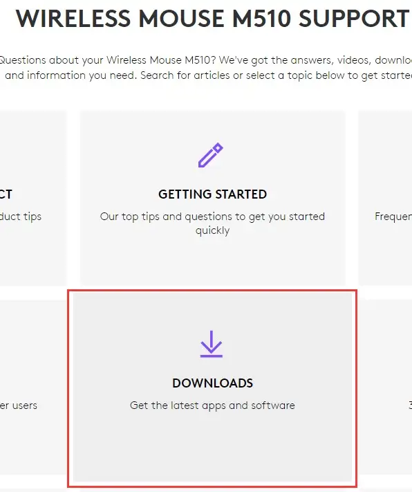 download the M 510 driver