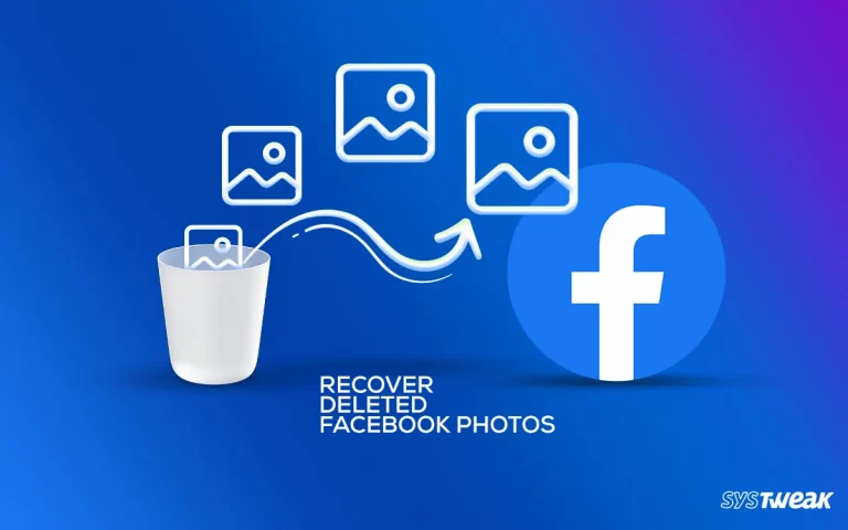 How to Recover Deleted Facebook Photos