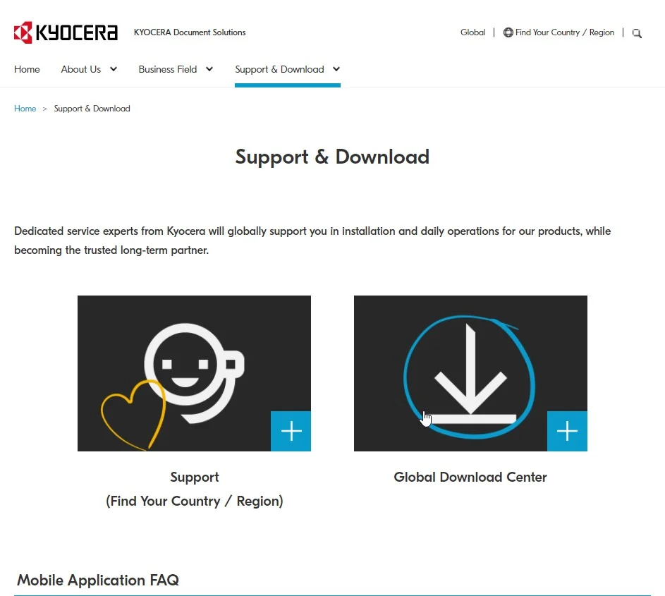Kyocera printer driver