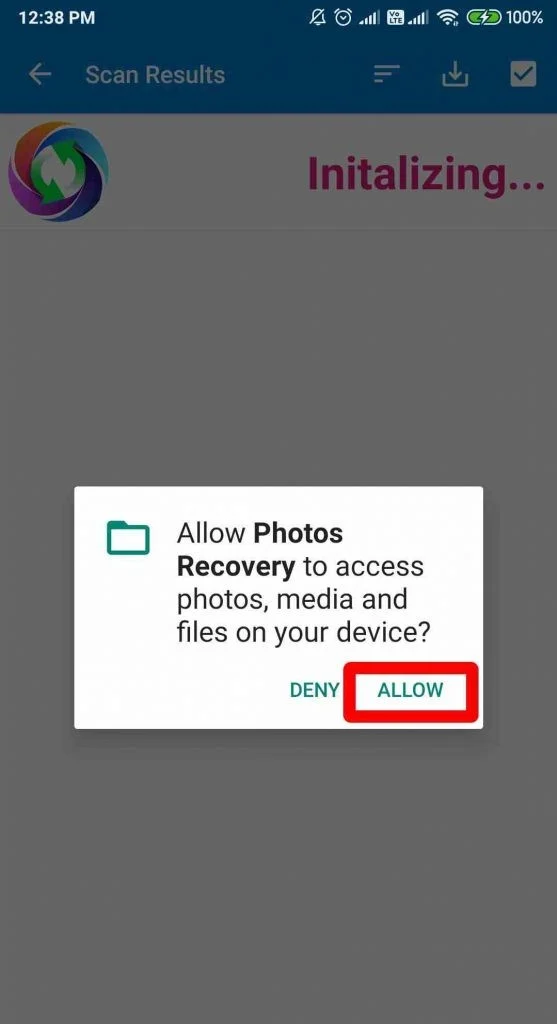 Storage Access permission
