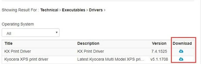 install the driver