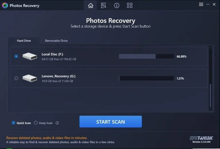 photos recovery