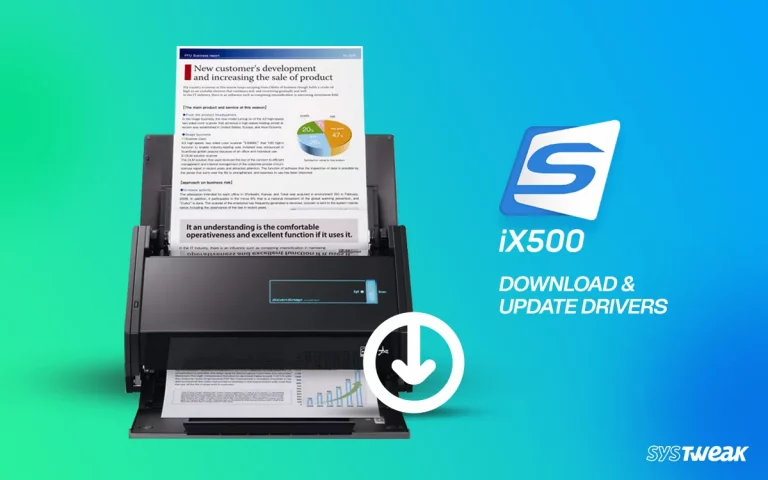 How to Download & Update ScanSnap iX500 Driver For Windows 10/11