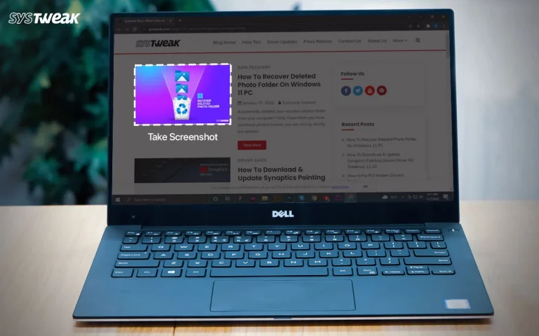 How to Take A Screenshot On A Dell Laptop Windows 11,10 (2026)