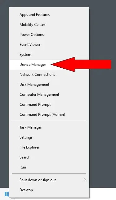launch Device Manager