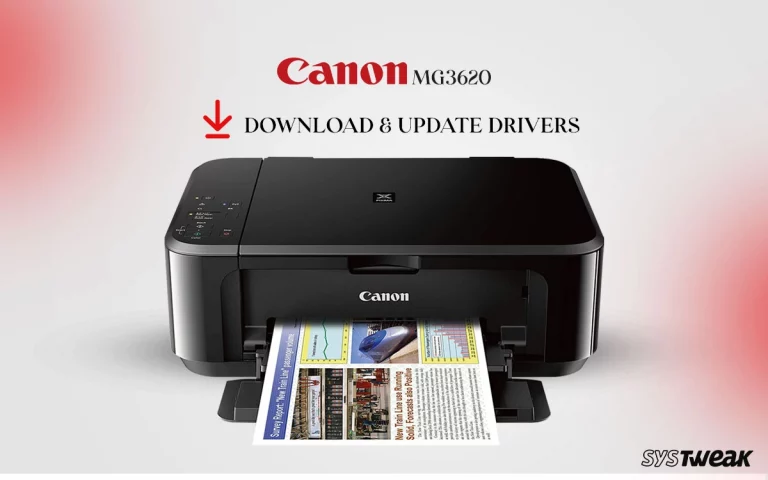 How to Download & Update Canon MG3620 Driver In Windows 11,10