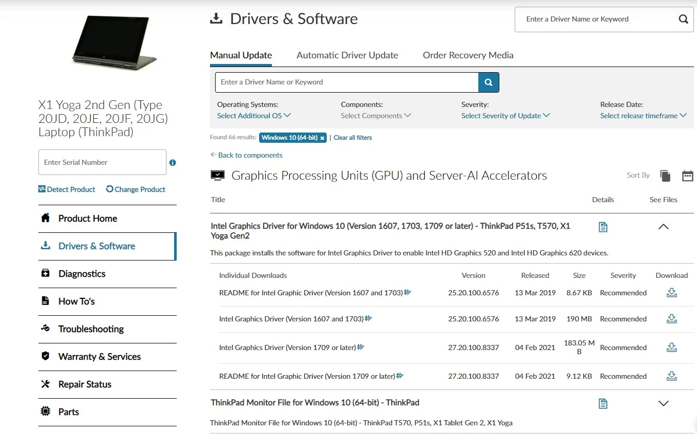 Lenovo-Yoga-X1-2nd-generation-driver software