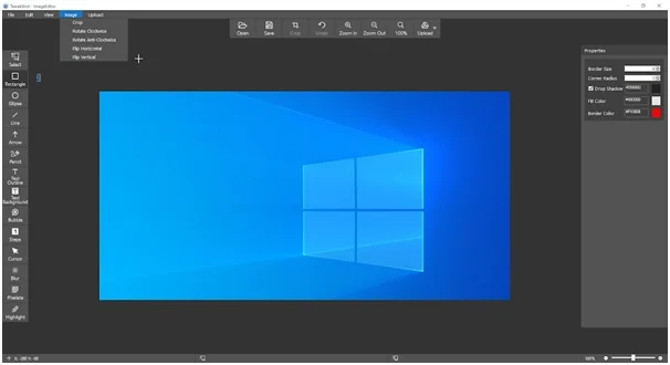Rotate-and-Flip-Captured-Images