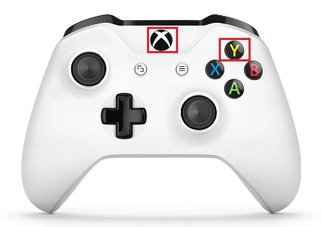 Xbox + Y on Xbox One