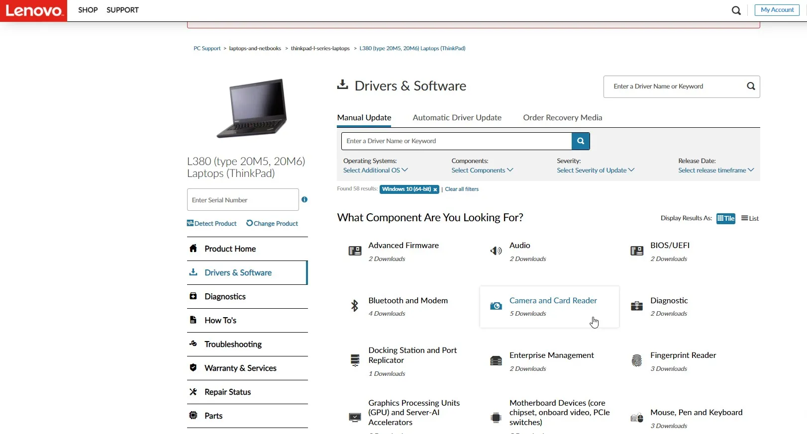 l380 lenovo driver