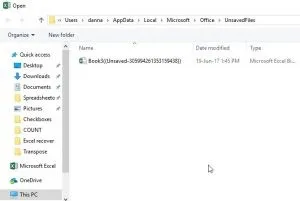 save excel file