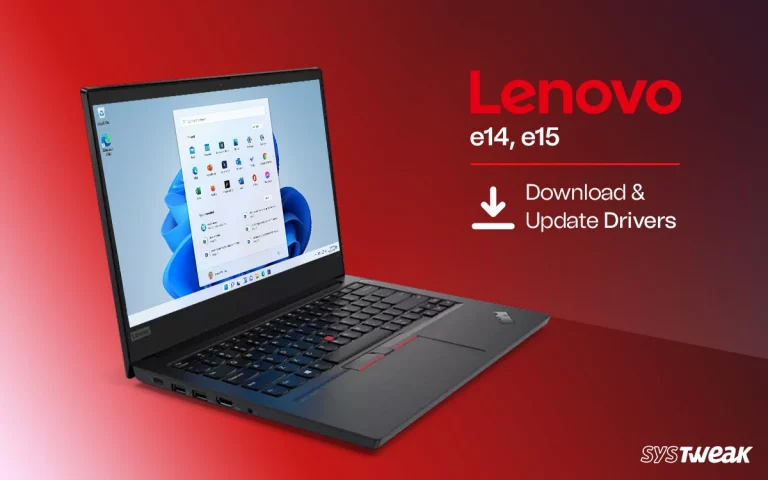 How to Update and Download Lenovo e14, e15 Drivers on a Laptop
