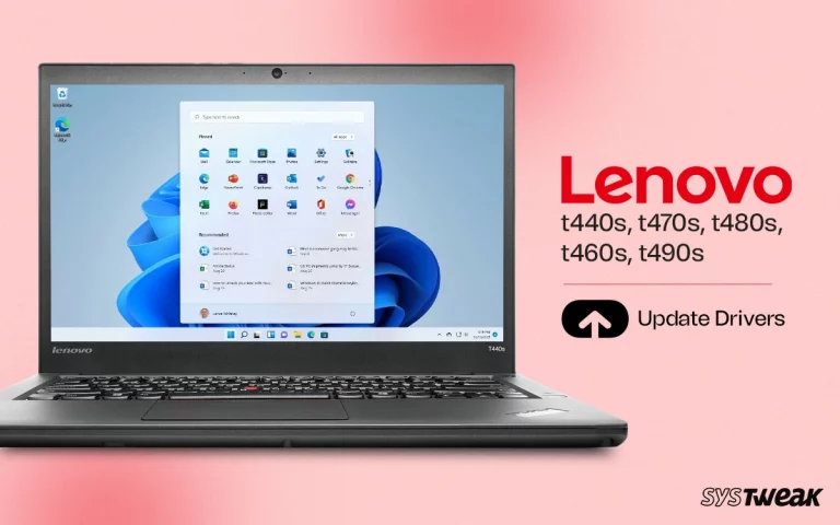 Lenovo T440s, T470s, T480s Drivers Update Guide for Windows