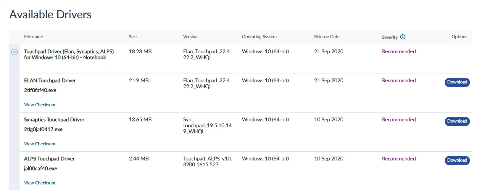 Lenovo Support website