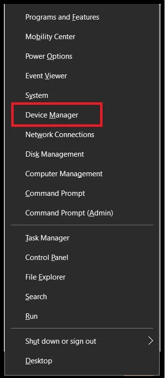 Device Manager