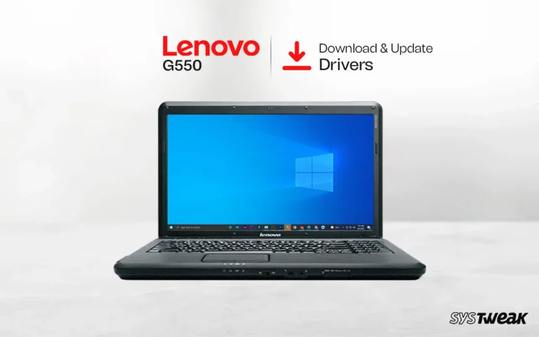 How to Download and Update Lenovo G550 Drivers on Windows 10