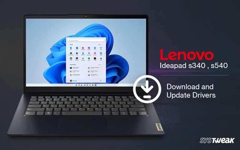 How to Download and Update Lenovo IdeaPad S340 & S540 Driver