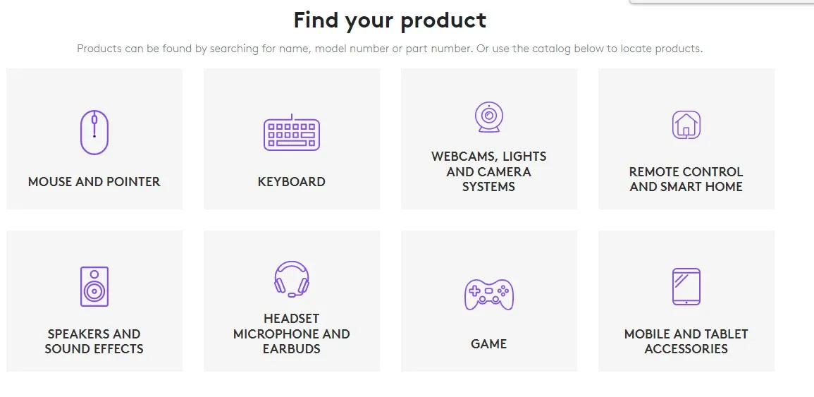 find product
