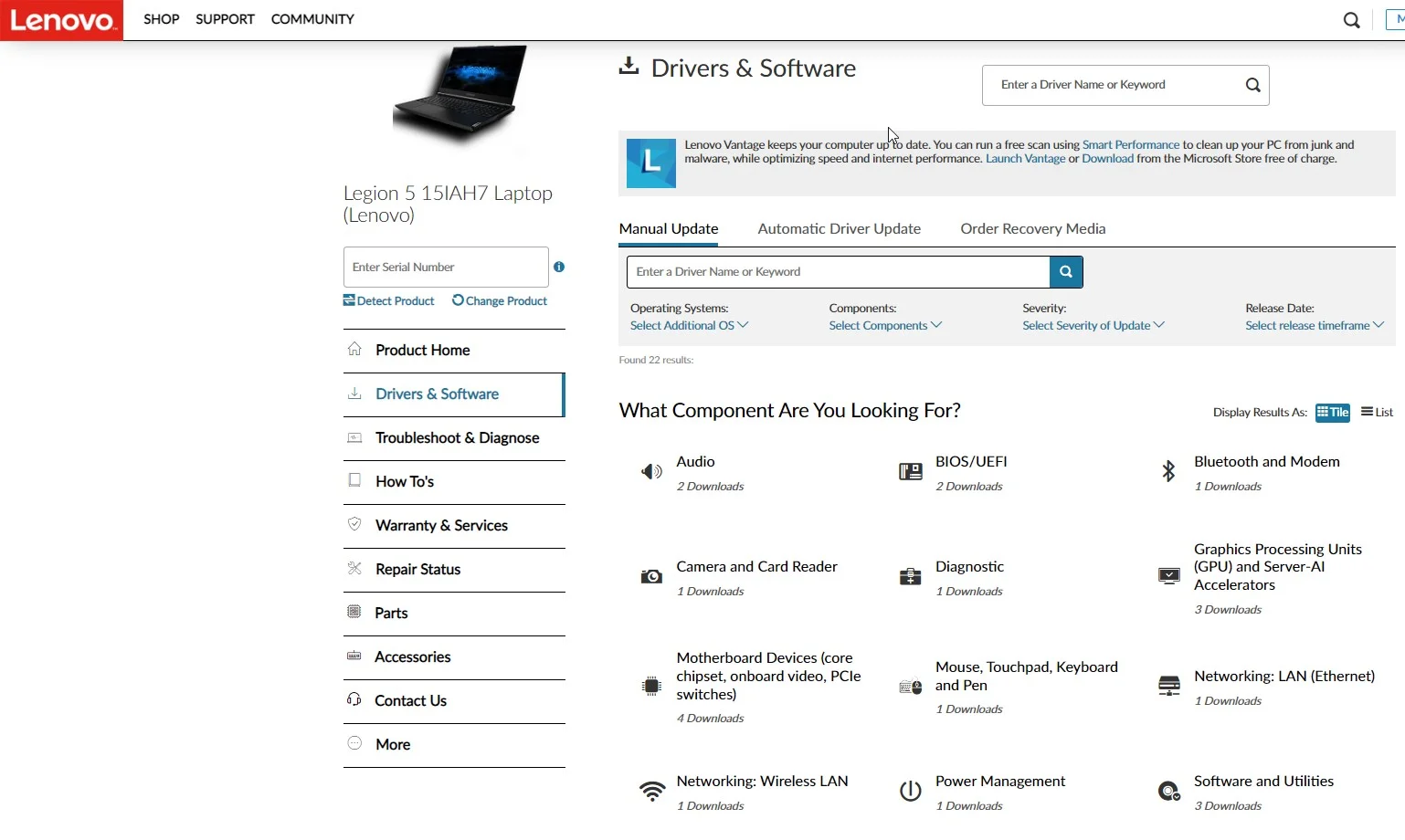 lenevo-software-search
