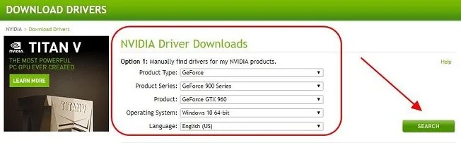 nvidia-driver-search