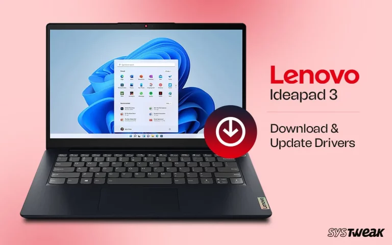 How to Download & Update Lenovo IdeaPad 3 Drivers