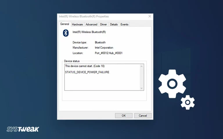 How To Solve the “Device Cannot Start (Code 10)” Error in Windows