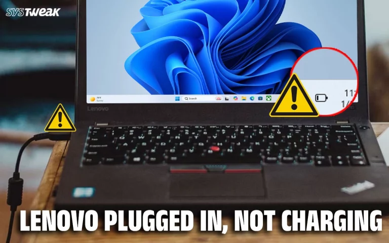 Lenovo-Plugged-In-Not-Charging-Problem